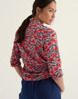 Larissa Shirt in Echinacea Stems Rosehip