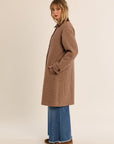 Houndstooth Trench Coat