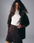 Jurlie Skirt in Coffee Bean