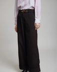 Waist Buckle Trousers