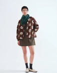 Dark Green Corduroy Dress