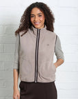 Tilly Borg Gilet in Taupe