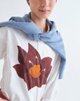 Cotton Shirt with Floral Print