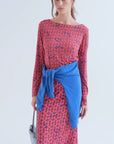 Catena Print Skirt