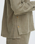 Essy Cord Overshirt in Vetiver