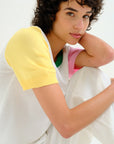 Multicolored Detail Knit Top