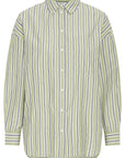Luca Shirt in Green Stripe