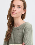 Edeen Pullover over in Green