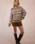 Tie Dye Knit Sweater