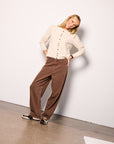 Blich Barrel Jeans in Denim Brown Wash