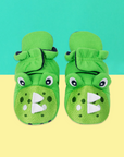 Maple the Dino Booties