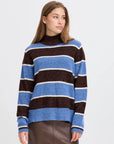 Edeen Jumper in Coffee Bean Stripe