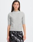 Macon Short Sleeve Pullover in Grey
