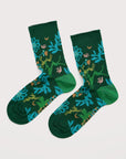 Women's Arty Socks in Shadow Birds Onyx Multi