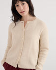 Coweth Cardigan in Limestone