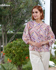 Alexis Blouse in Purple