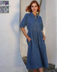 Jade Denim Dress