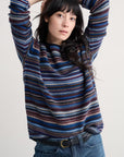 Fruity Jumper in Ripple Marks Jetty Multi