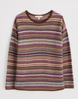 Fruity Jumper II in Ripple Marks Cocoa Multi