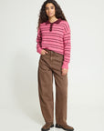 Blich Barrel Jeans in Denim Brown Wash