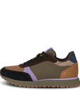 NEW Ronja Sneaker in Dark Olive/ Orchid