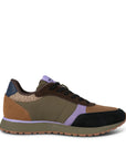 NEW Ronja Sneaker in Dark Olive/ Orchid