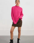 Turtle Neck in Fuchsia
