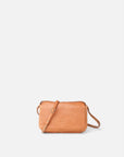 Leather Cross Bag BIBA Brewton in Tan