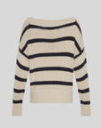 Gladis pullover in Oatmeal and Sky Cap