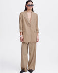 Lino Blazer in Natural