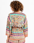 Printed Kimono Jacket