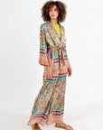 Printed Kimono Jacket