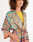 Printed Kimono Jacket