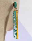 Isabella Rossellini in Teal Gold