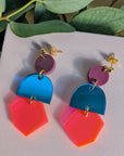 Ana Matronic Purple / Mirrored Blue / Neon UV Pink