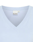 Palmer V Neck in Zen Blue