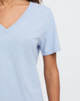 Palmer V Neck in Zen Blue