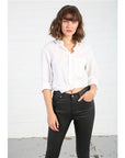 Rosanna Leather Jeans in Black