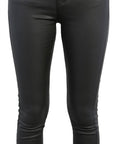 Rosanna Leather Jeans in Black