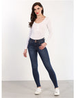 Loretta Tummy Tuck Jeans Dark Wash