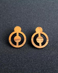 Bullseye Stud Earrings