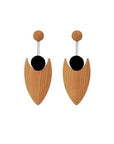 Fuchsia Drop Earrings