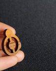 Bullseye Stud Earrings