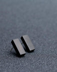 Mini Rectangle Stud Earrings