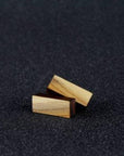 Mini Rectangle Stud Earrings