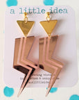 Grace Jones Lightning Bolt in Rose Gold