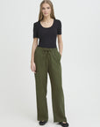 Foxa Trousers in Grape Leaf
