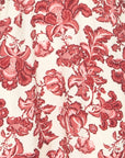 Gilvis Dress in Red Floral Pattern