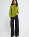 Dasila Cardigan in Calla Green