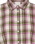 Emina Shirt in Calla Green Check